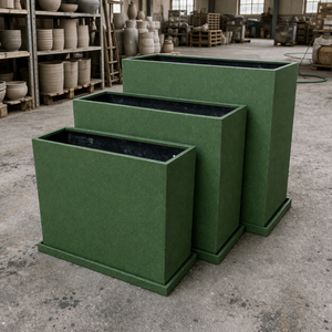 Low Price Eco-Friendly Durable Lightweight Fiberglass Planter <b>Pots</b> with New Design for Hotel Garden - Product Image 6