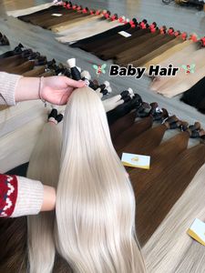 Extensiones de Cabello Humano Remy Ruso y Vietnamita al por Mayor, Grado Remy, 30 Pulgadas, Paquetes a Granel, Envío Gratis, Material de Cabello Indio - Product Image 2