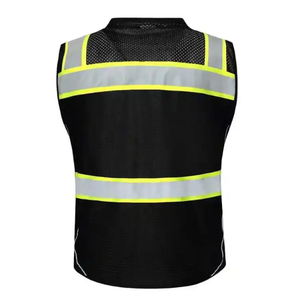 Chaqueta de Seguridad Reflectante de Alta Visibilidad, Resistente al Viento, con Múltiples Bolsillos, Ropa de Seguridad Vial de Alta Calidad - Product Image 3