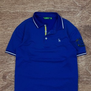 Chemises pour hommes à manches courtes en coton 100% tricoté avec impression numérique, style vintage, respirantes, pour le golf, grandes tailles, coupe ample - Product Image 2