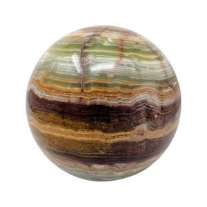 2026 Vente en gros de grandes dalles modernes et antiques en onyx et pierre naturelle de luxe, polies en forme de boule, pour usage en cuisine, personnalisables, de meilleure qualité - Product Image 1