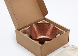 Tazón de madera hecho a mano con diseño tradicional chino, textura martillada, tamaño mediano, para servir comida y uso doméstico. - Product Image 6