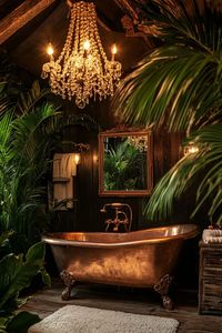 Bañera de Cobre de Lujo Hecha a Mano, Diseño Premium con Textura Rica en Cobre, Centro de Baño, Instalación - Product Image 6
