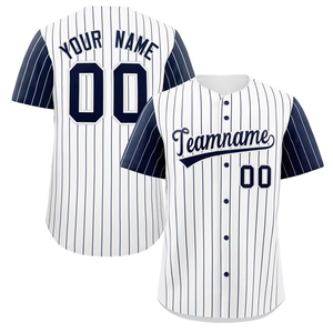 Unisex Baseball Jersey Uniform Sports Button Breathable 100% Polyester V-neck Anti-UV Quick Dry Full Printed - Product Image 4