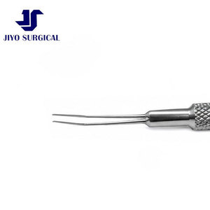 Pinzas Profesionales O'Gawa-Utrata para Capsulorrexis, Modelo GU-8765, Ejes Angulados de 3 7/8 Pulgadas, Puntas Finas y Delicadas, Texturizadas y Antideslizantes - Product Image 3