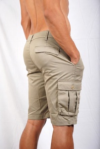 Relaxed Fit Cargo Shorts for Men with Zipper Pockets Cotton Blend Casual Wear for Daily Use and Travel - Product Image 5