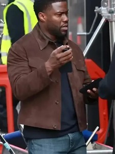 Lift 2024 Kevin Hart <b>Suede</b> Leather <b>Jacket</b> - Product Image 3