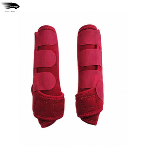 Botas de tendón para caballo, cómodas y duraderas, de neopreno, para entrenamiento y competición, con MOQ bajo y gran éxito de ventas. - Product Image 3