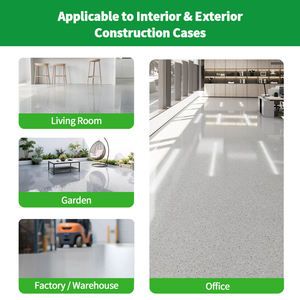 Revêtement de sol époxy Intimation Peinture de sol à effet de pierre Revêtement de sol époxy à sable coloré anti-dérapant haute performance - Product Image 5