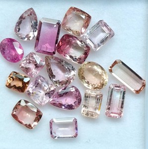 17 Pcs Lot Natural Tourmaline Loose Gemstone Faceted Cut High Quality Multi Tourmaline Stone for Jewelry Making Wholesale - Product Image 5
