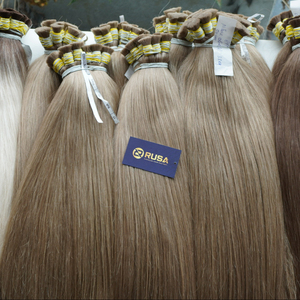 Cheveux humains vierges vietnamiens de qualité supérieure en vrac, super double drawn, toutes couleurs, fournisseur en gros - Product Image 5