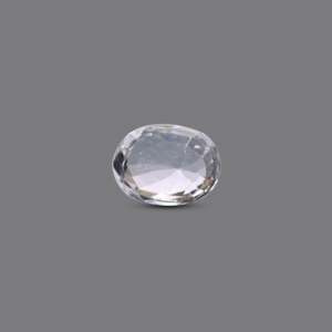 Lab-Created Princess Cut White Zircon 3.3 Carat Loose Gemstone for Fine Jewelry - Product Image 2