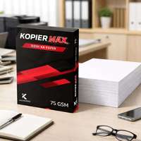 Papier d'impression blanc A4 75 g/m² pour impression à haut volume et usage prolongé, disponible pour l'exportation, prix de vente