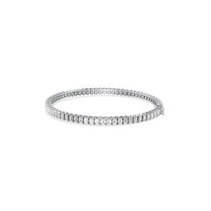 Bracelet tennis REYES en argent sterling 925 avec moissanite VVS de 6,10 carats, fermoir boîte, prix usine, pour cadeaux de mariage, bijoux fins - Product Image 2