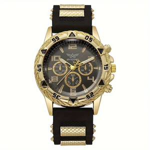 Fashion Mens <b>Watches</b> Luxury Silicone Quartz <b>Watches</b> for Man 7239 - Product Image 4
