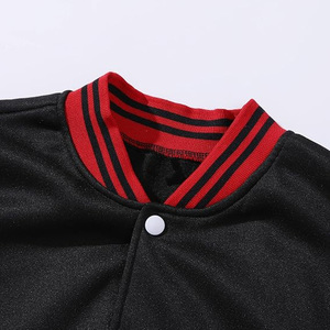Mens And Women Baseball Jacket Varsity Uniform Unisex Adult Long Sleeve Casual Loose <b>Cardigan</b> Track Jacket - Product Image 3