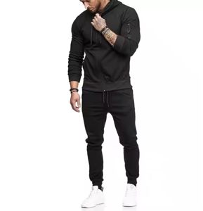 Chándal de Invierno con Capucha, 100% Algodón Premium, Ropa Deportiva Personalizada, Tallas Grandes - Product Image 2