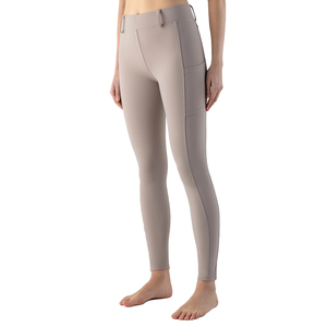 High Demand Women Horse Riding Breeches High Waist Full Seat Breathable Four Season Spandex Nylon Leggings OEM Factory - Product Image 1