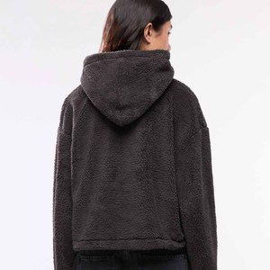 Custom Casual Hooded Sherpa Fleece Men's <b>Hoodie</b> <b>Lightweight</b> Windproof Breathable Eco-Friendly Polyester/Cotton Zip <b>Hoodie</b> - Product Image 3