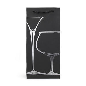 Bolsa de Vino Personalizada con Logotipo, Económica de Fábrica, con Lámina Dorada, Reciclable, con Asa, para Regalo - Product Image 5