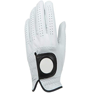 Guantes de Golf de Cuero Azul, Transpirables, Antideslizantes, con Palma Perforada, Cierre de Gancho y Bucle en la Muñeca, Ligeros, para Entrenamiento Deportivo y Golf - Product Image 2