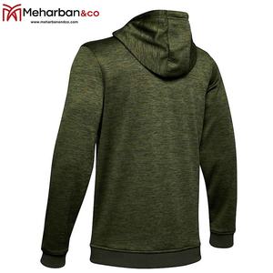 Pull torsadé en molleton pour hommes, facile à installer, coupe ample, poignets côtelés et hémien, sweat à capuche souple - Product Image 6