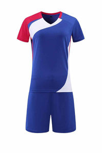 Uniforme de Fútbol Personalizado de Calidad OEM, Material Duradero, Ropa de Equipo, Uniformes de Voleibol Personalizados con Mangas Cortas, Uniforme de Voleibol para Hombre - Product Image 4