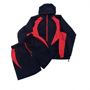 Ensembles de shorts coupe-vent d'été pour hommes, imperméables, anti-UV, dernière conception, vente en gros, respirants - Product Image 1