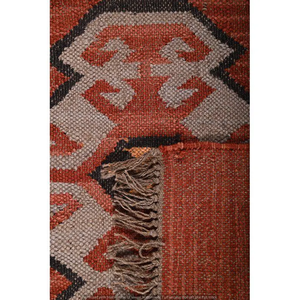 พรมปอกระเจาขนสัตว์ธรรมชาติงานแฮนด์เมดคุณภาพเยี่ยมในร่มกลางแจ้งเน้นการตกแต่งห้องนอนรับประทานอาหารสำหรับใช้ในบ้าน - Product Image 2