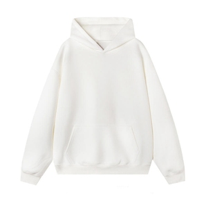 Sweat-shirts d'hiver décontractés pour hommes, imprimés en relief, de haute qualité, 420 g/m², en polyester/coton, personnalisables - Product Image 1