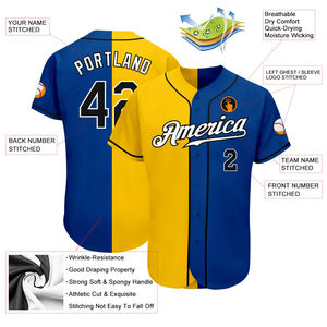Maillot de baseball personnalisé par sublimation 100% polyester respirant unisexe Fabricant OEM en gros - Product Image 3