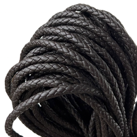 Véritable cordon en cuir tressé Nappa bolo | Fabricant de qualité | Grande résistance au frottement, résistance à la lumière et résistance à la transpiration