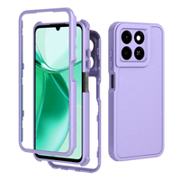 Conception personnalisée en gros couleur unique pour tous les âges 3 en 1 couverture de téléphone pour Oppo Reno 12F 5G A80 11F
