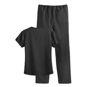 Uniforme de Enfermera Personalizado, Color Sólido, Cuello en V, Secado Rápido, Tejido de Algodón, Cómodo y Lavable, Trajes de Enfermería BY BS 2026 - Product Image 3