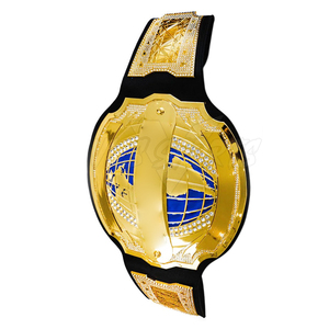 Cinturón de Campeonato de Alta Calidad con Diseño y Logotipo Personalizados, Cinturón de Campeonato de Peso Pesado en Venta - Product Image 5