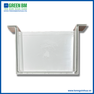 Autres matériaux de construction en plastique, gouttière moderne, gouttière de pluie en PVC moderne, système de drainage pour hôtels et résidences, léger - Product Image 1
