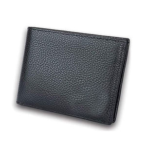Wholesale New Fashion Top Selling <b>Leather</b> <b>Wallet</b> for Men Factory Made Lightweight Men <b>Leather</b> <b>Wallet</b> OEM Serviced Customized - Product Image 1