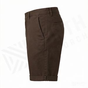 Pantalones Cortos Deportivos de Verano para Hombre, Casuales, de Playa, de Secado Rápido, con Bolsillos, 100% Algodón, Lisos, Teñidos, Cómodos - Product Image 3