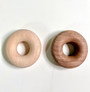 Clip de scellage pour donuts en bois de hêtre, design moderne, fait main, emballé, taille personnalisée et en promotion - Product Image 6