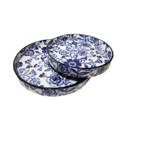 Bandeja de Servir de Madera con Estampado Floral y Recubrimiento de Esmalte, Tipo: Bandejas Decorativas, Artesanía en Resina - Product Image 6