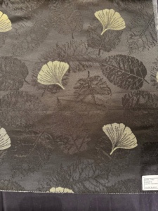 Lavanda Ultra suave 100% poliéster Jacquard satén tela de secado rápido transpirable hilo metálico Floral Jacquard niñas Abaya - Product Image 4