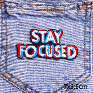 Customizable Eco-Friendly Nonwoven Felt Trippy Pop Culture Embroidered Patch Glitch Art Anime Retro Applique <b>Sete</b> Sew-On Custom - Product Image 5