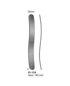 Wieder Tongue Depressor <b>28mm</b> Small Blade Stainless Steel Dental Surgical Tongue Retractor Instrument CE OEM Supplier - Product Image 4