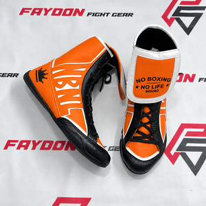 Zapatos de Boxeo al Por Mayor, Sin Boxeo No Hay Vida, Antideslizantes, Cómodos, Deportivos para Exteriores, Personalizados, con Cordones, Transpirables, de Cuero de Alta Calidad - Product Image 1