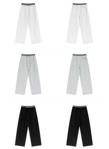 Nouveau 2026 Pantalon de jogging unisexe gris ample brodé personnalisé style Hip Hop, coupe oversize et jambe large, essentiel pour la gym et la course, pour hommes - Product Image 4