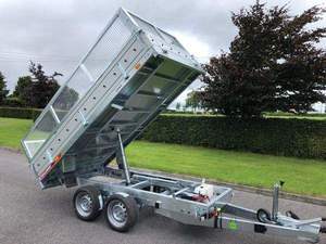 Hydraulic Tipping <b>Farm</b> <b>Trailer</b> 3 Ton Self Dumping Utility Hauler for Agricultural Transport - Product Image 5