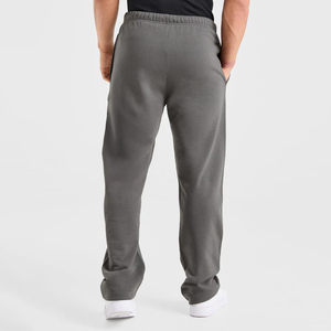 Hot Selling Wholesale Men's Grey <b>Straight</b> <b>Leg</b> Sweatpants Elastic Waist Cotton Casual <b>Track</b> <b>Pants</b> & Pockets Custom Logo Joggers - Product Image 2