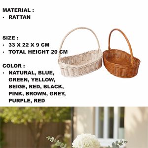 Cesta de Mimbre Artesanal para Boda - Product Image 2