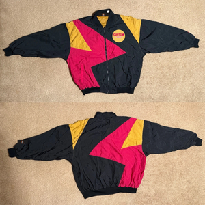 Conjunto de Chaqueta y Pantalón Deportivo Impermeable Personalizado 2025, Chaqueta Cortavientos de Nailon para Hombre con Ribete en Contraste, Traje Deportivo de Poliéster - Product Image 2