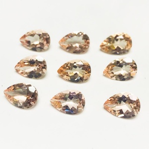 Piedra Preciosa Suelta de Morganita Rosa Natural, Forma de Pera, Facetada, 2.00Ct, para Joyería, GEMAS y JOYERÍA ZUBEDA Auténticas, Venta al Por Mayor - Product Image 3